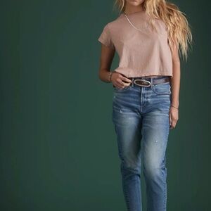 AE77 Premium Mom Jeans